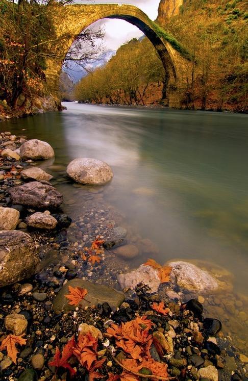 Gefyri Hotel Konitsa Bagian luar foto